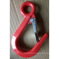 Carbon Steel Crane Lifting Hook with Latch and Embossed Capacity